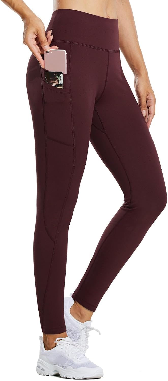 baleaf Women's Fleece Lined Leggings Thermal Warm Winter Tights