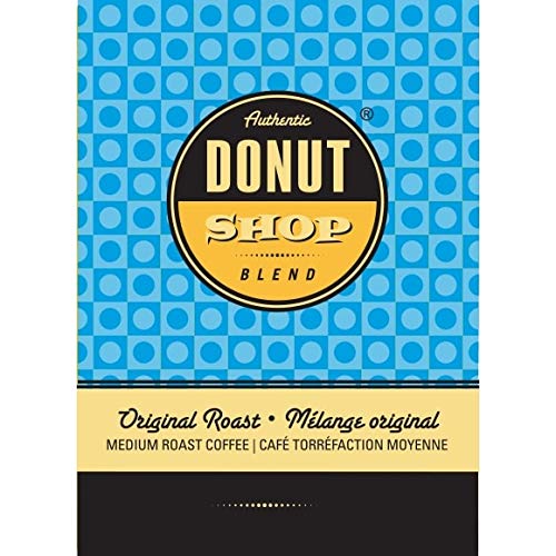Authentic Donut Shop Blend Original Roast Single-Cup Coffee for Keurig K-Cup Brewers, 24 Count