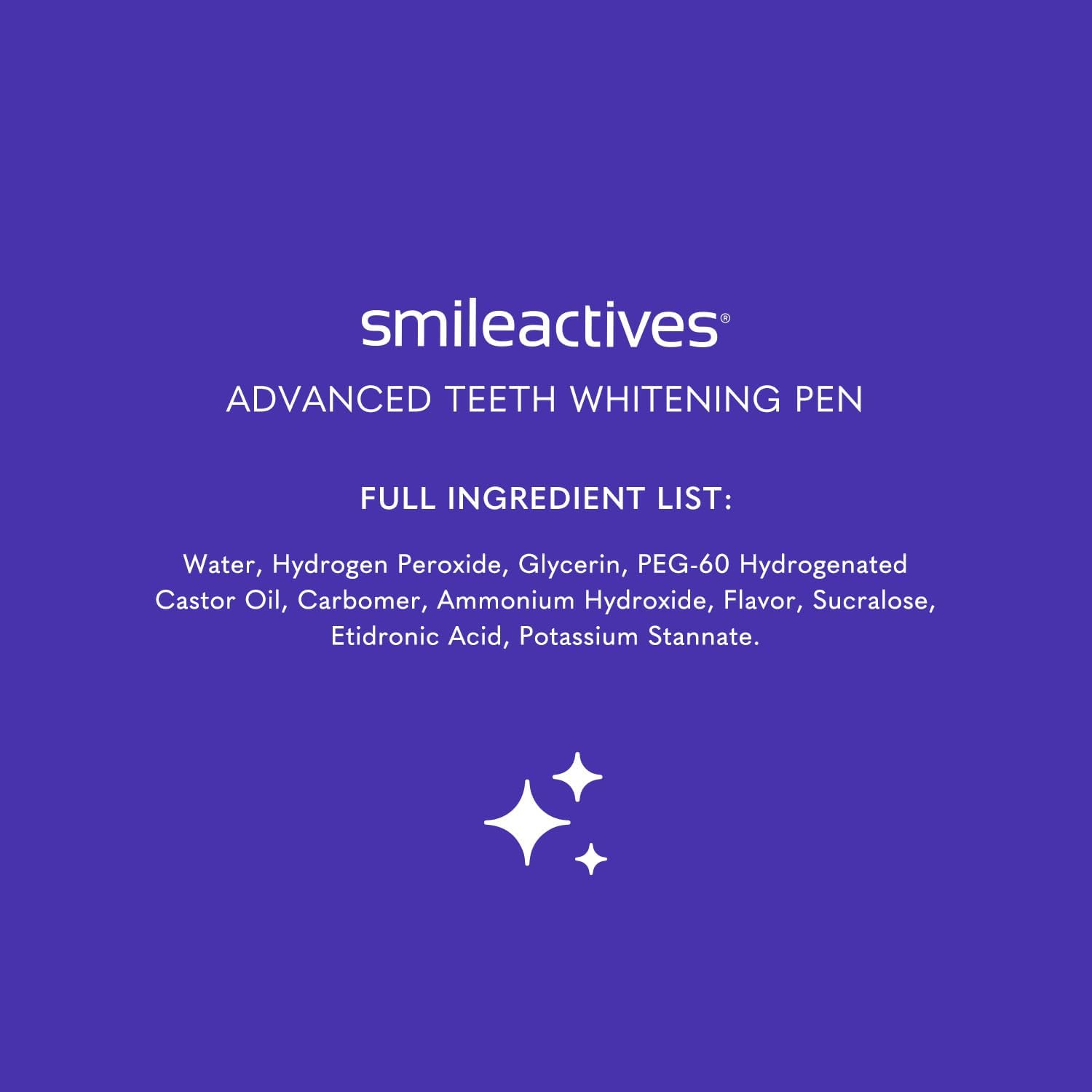 Smileactives Teeth Whitening Pen, Stain Remover Gel, Vanilla Mint, 2-Pack | Precision Brush-Tip Applicator, Dental-Grade Formula, Travel-Ready Design