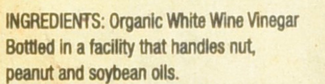 Napa Valley Naturals Organic White Wine Vinegar, 128 Ounce