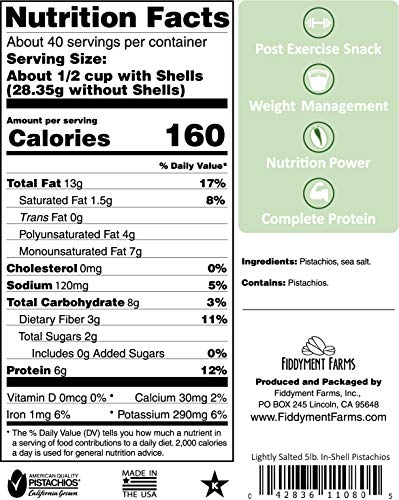 Fiddyment Farms 5 LB. In-Shell Sea Salted