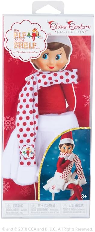 The Elf on the Shelf Christmas Tradition Box Set Girl Scout Elf (Blue Eyed)