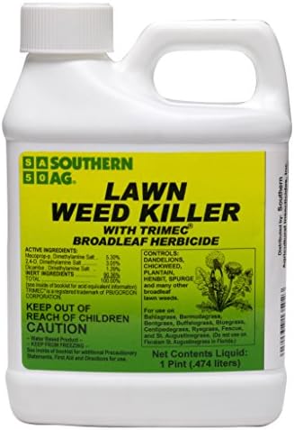 Southern Ag - 13502 - Lawn Weed Killer with Trimec - Herbicide - 16oz