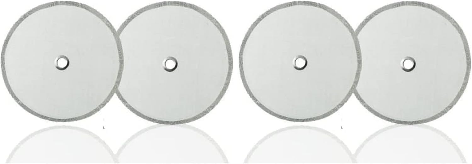 French Press Replacement Filter (2pack) - Includes Metal Center Ring - Universal 8Cup Stainless Steel Reusable Filter
