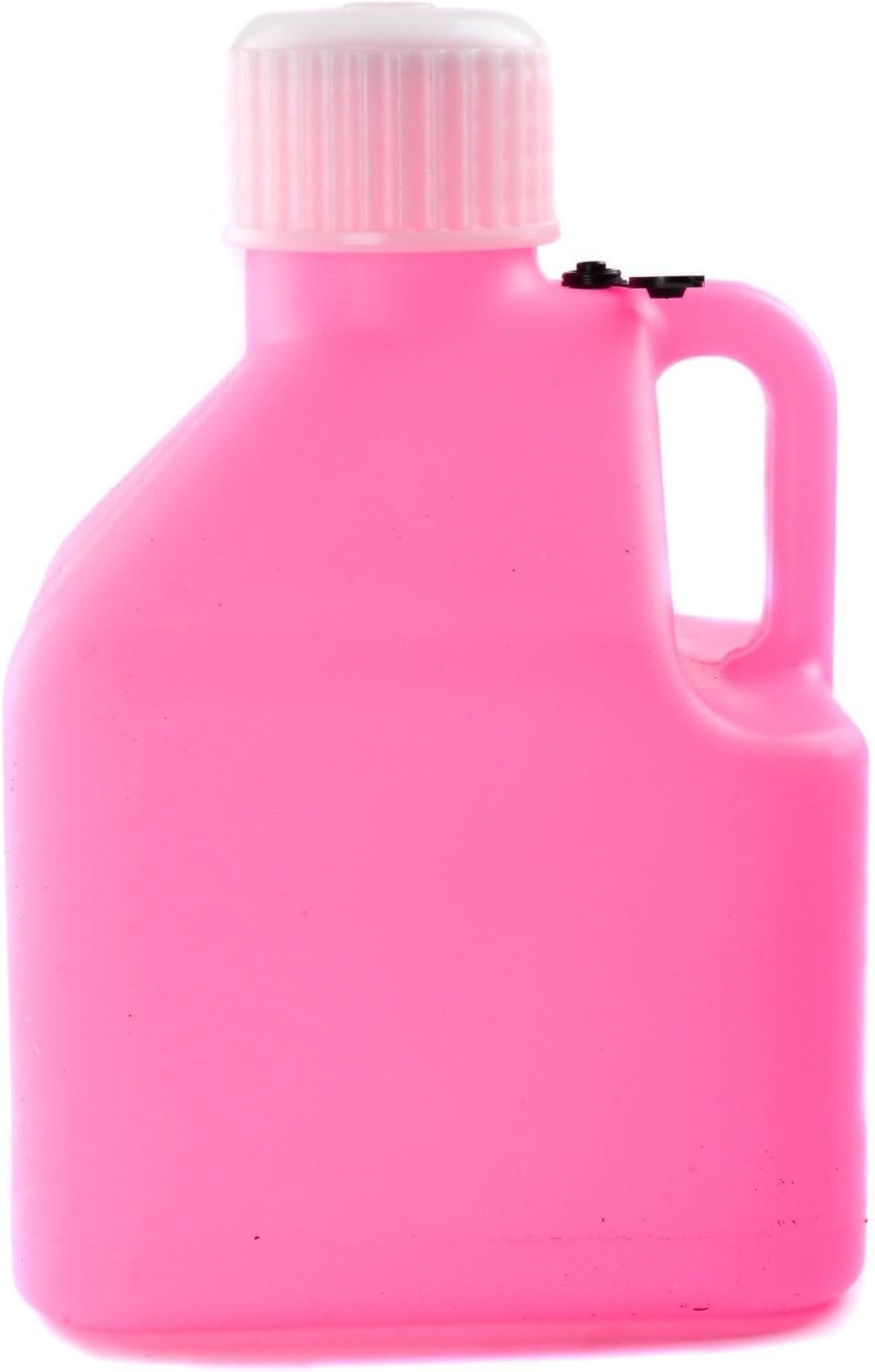 JEGS 80264 Square 2.5 Gallon Jug Pink | Square 2.5 Gallon Jug Pink for automotive tools garage applications; plastic construction