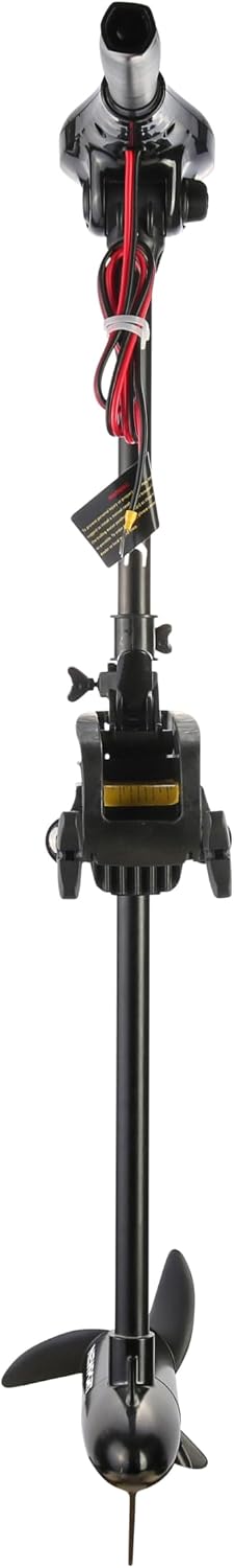 Newport X-Series 55lb Thrust Transom Mounted Saltwater Electric Trolling Motor w/LED Battery Indicator (36" Shaft)
