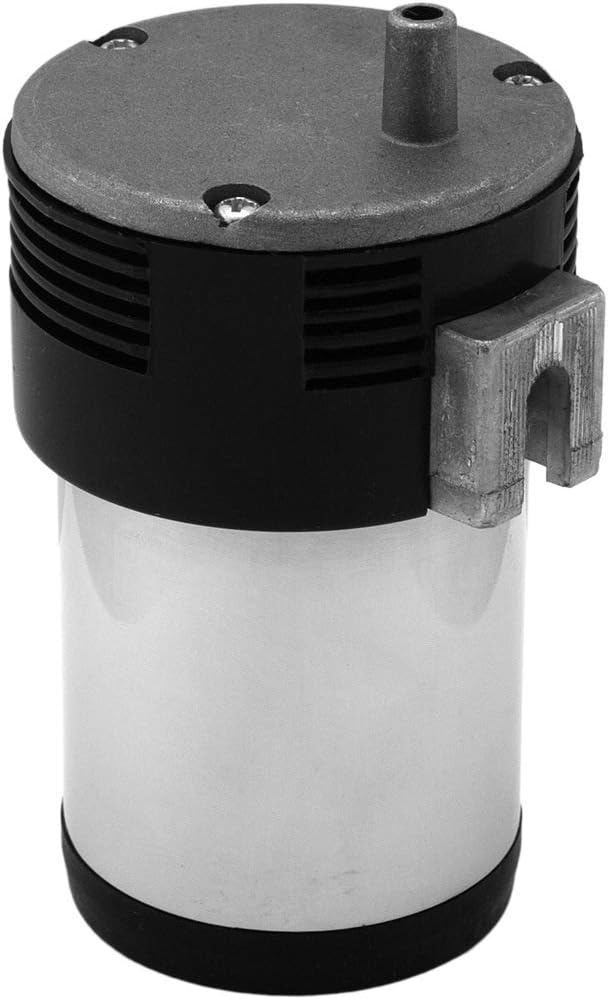 Vixen Horns 2-Trumpet Air Horn Kit with Dual Air Compressors VXH2112B 12V Compact Electric Train Horn Kit, Super Loud dB, Black