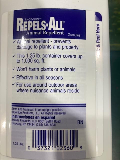 Animal Repel Gran 1.25lb