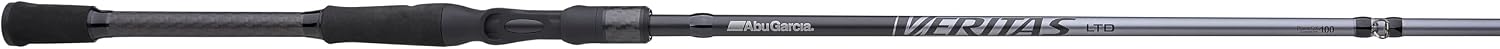 Abu Garcia Veritas Casting BFS Fishing Rod, Balanced and Lightweight Rod, Powerlux 100 Construction, Custom Ergonomic Reel Seat