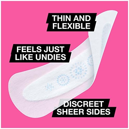 U by Kotex Barely There Liners, Light Absorbency, Unscented