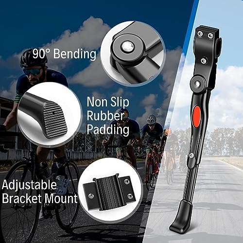 Flexzion Adjustable Bike Kickstand for 26 Inch Adult Mountain Bikes