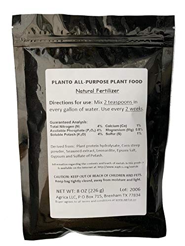 All-Purpose Natural Fertilizer 4-4-4 | PLANTO All-Purpose Plant Food for Vegetables