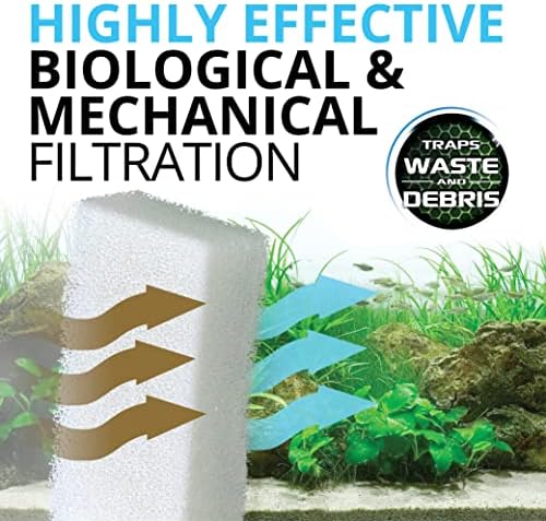 Fluval Quick Clear FX4/FX5/FX6 Fine Filter Water Polishing Pad - 3 - Pack