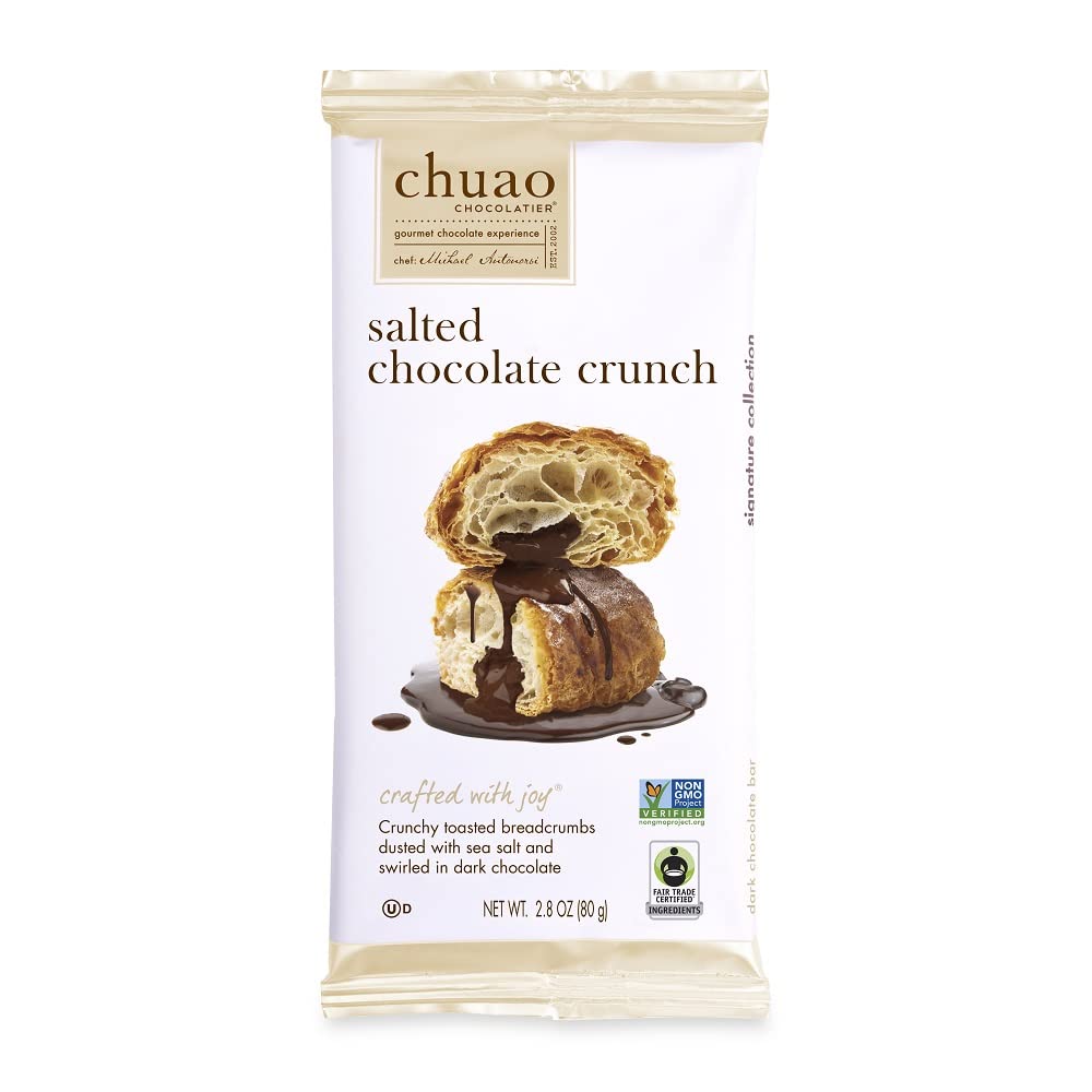 Chuao Chocolatier Ravishing Rocky Road Milk Chocolate Bars | Gourmet Almond Vegan Marshmallows Artisan No Preservatives | 10 Pack (2.8 oz each)