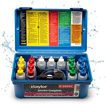 Taylor Complete Pool & Spa Test Kit - High Range K-2005C 2 oz Reagents