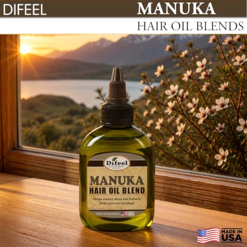 Difeel Soy Hair Oil Blend - Travel Size 2.5 Ounce