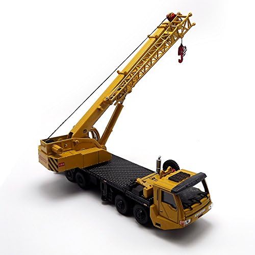 eMart Alloy Die-cast Model Toy Engineering Heavy Crane Truck Vehicle Car Simulation Miniature 1:55 Kids Gift