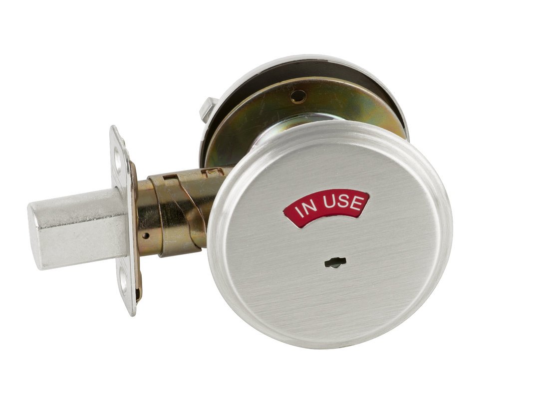 SCHLAGE B571 626 B580 Deadbolt Occupancy IND X Thumbturn 626, Satin Chrome
