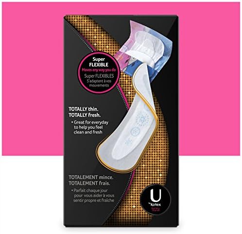 U by Kotex Barely There Liners, Light Absorbency, Unscented