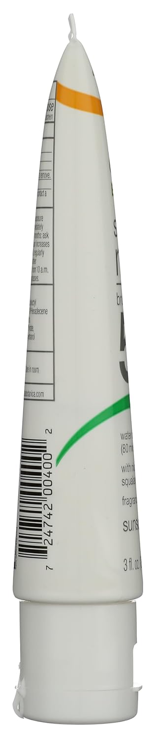 Alba Botanica Mineral Sunscreen Lotion SPF 50, Broad Spectrum, Fragrance Free, 3 Fl Oz (Packaging May Vary)