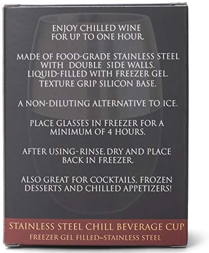 Cork Pops Silver Tone Stainless Steel Beverage Cup Barware Accessory