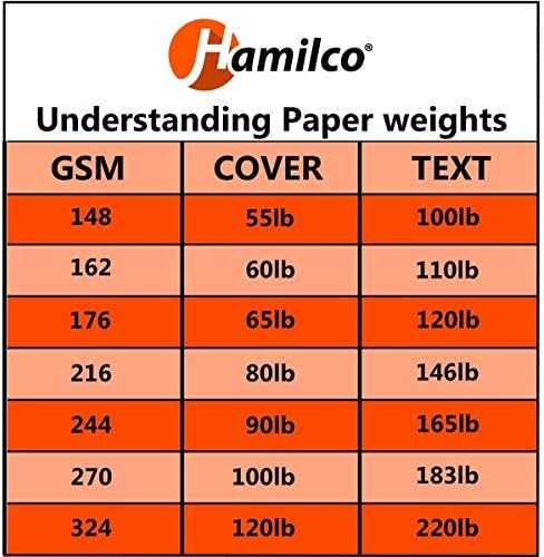 Hamilco White 80lb Cover Heavy 8.5x11 Glossy Cardstock for Photos (50PK)