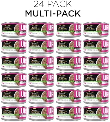 Purina Pro Plan Veterinary Diets UR Urinary St/Ox Savory Selects Feline Formula Turkey & Giblet Recipe in Sauce Wet Cat Food - (Pack of 24) 5.5 oz.