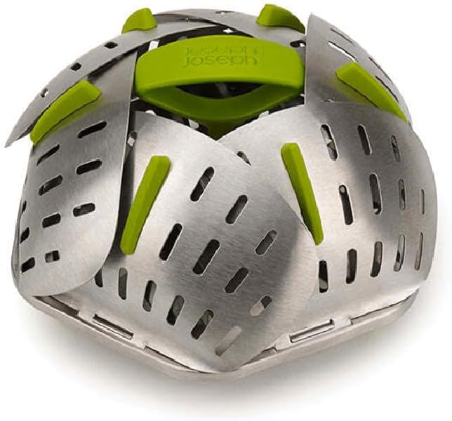 Joseph Joseph Bloom Folding Steamer Basket, Vegetable Steamer