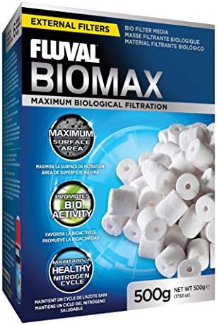 Fluval BioMax Biological Material Remover, 500 g | Biological Filter Media for Aquariums