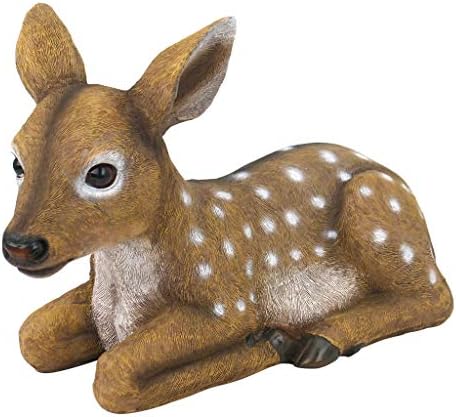 Design Toscano Darby, the Forest Fawn Baby Deer Statue