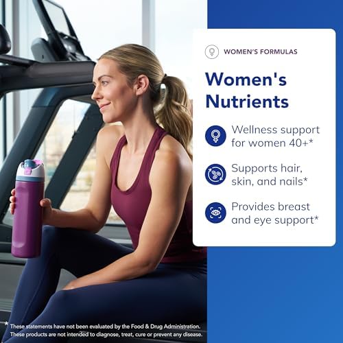 Pure Encapsulations Women's Nutrients 40+ - Multivitamin for Women Over 40 to Support Urinary Tract Health, Breast Cell Health & Eye Integrity* Vitamin C & E - Gluten-Free & Non-GMO - 180 Capsules
