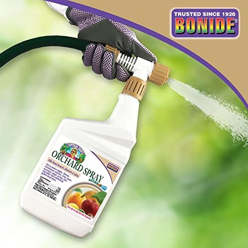 Bonide Captain Jack's Citrus, Fruit & Nut Orchard Spray, 32 oz | Ready-to-Spray, Multi-Purpose Fungicide, Insecticide, and Miticide