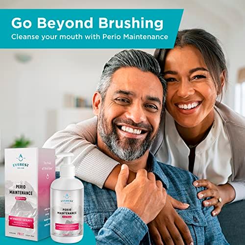 Perio Maintenance Alcohol Free Mouthwash – Concentrated Mouthwash for Bad Breath, Plaque, Sensitive Teeth