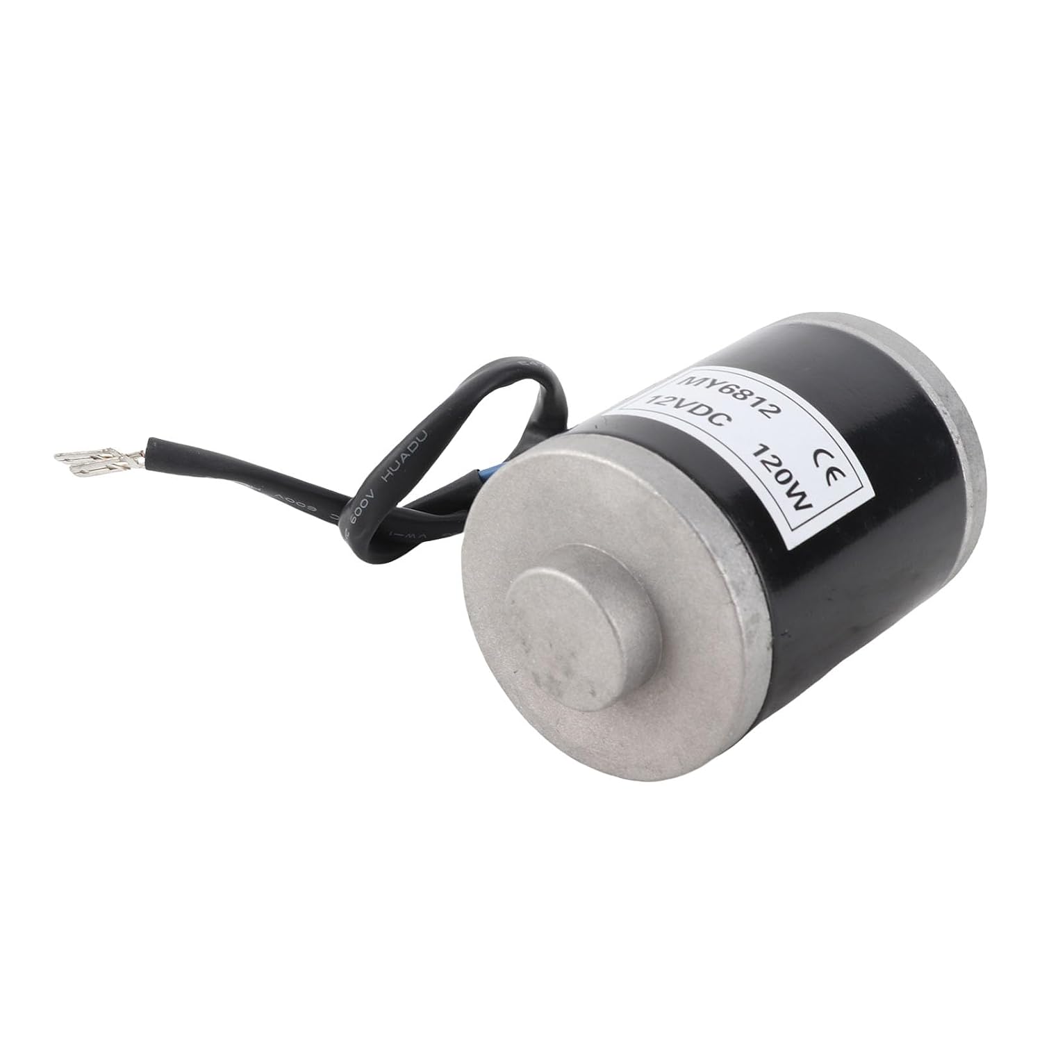 Brushed Motor, MY6812 12V 120W High Speed Small Brush Motor with Belt Pulley Electric Scooter E Accessory