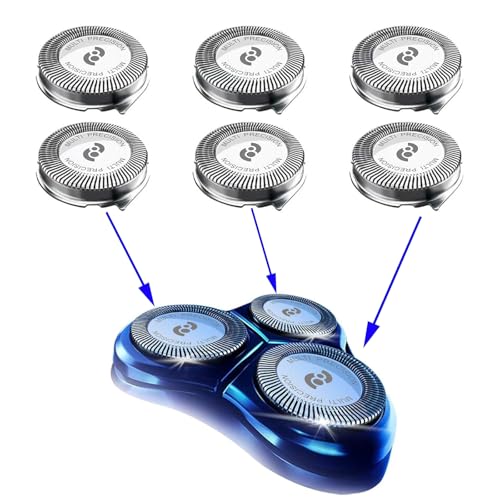 HQ8 Replacement Heads Compatible With Philips Norelco Aquatec Shaver
