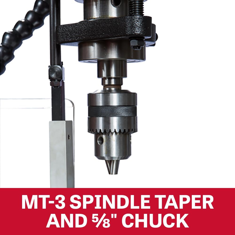 JET 22-Inch Floor Drill Press, 12 Speed, 1-1/2 HP, 115/230V 1Ph (Model IDP-22)