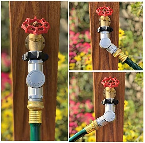 Eden 20051 Adjustable 180° & 360° Metal Swivel Connector