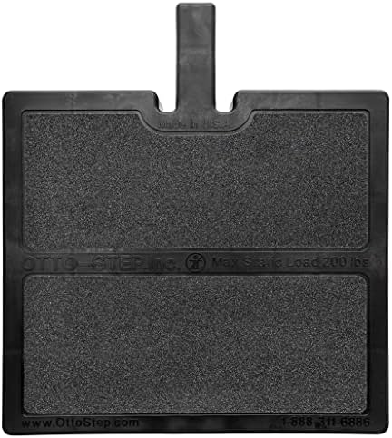 USA Made Otto Step Pet Ramp Step Helps Dogs Get in & Out of Car Van SUV | Portable Lightweight Dog Ramp | Simply Slide into 2 inch Trailer Hitch