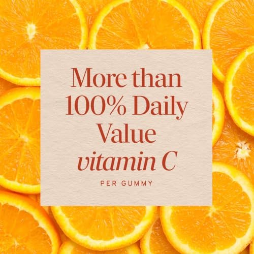 Nature's Way Vitamin C Gummies, 250 mg per Serving, Orange, 120 ct