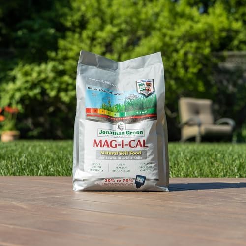 Jonathan Green 11352 Mag-i-Cal Pelletized Calcium Fertilizer, Covers 15,000 Sq. Ft., Quantity 1