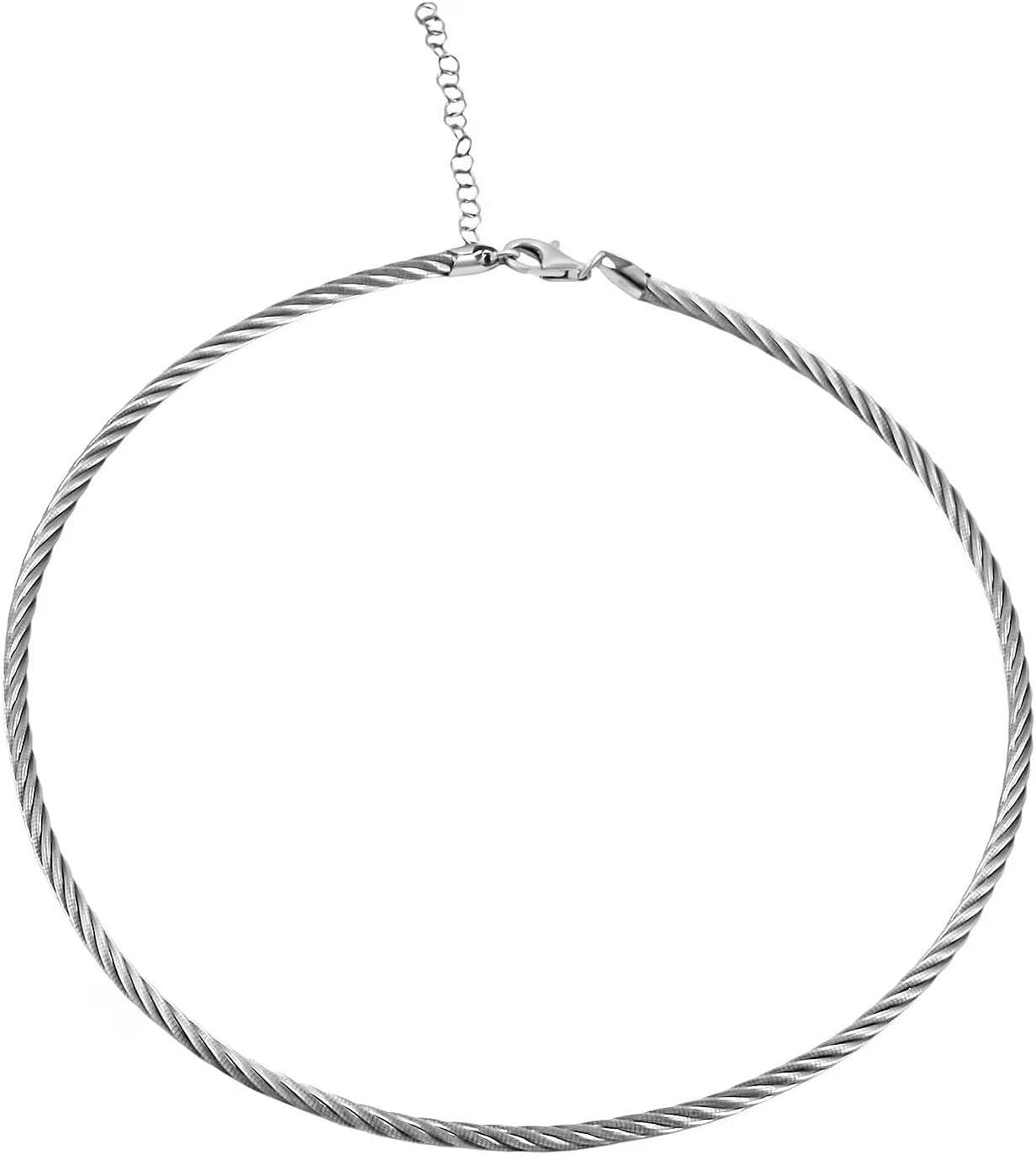 Shop LC Chain Necklace in Sterling Silver 20.21 Grams 17 Inches