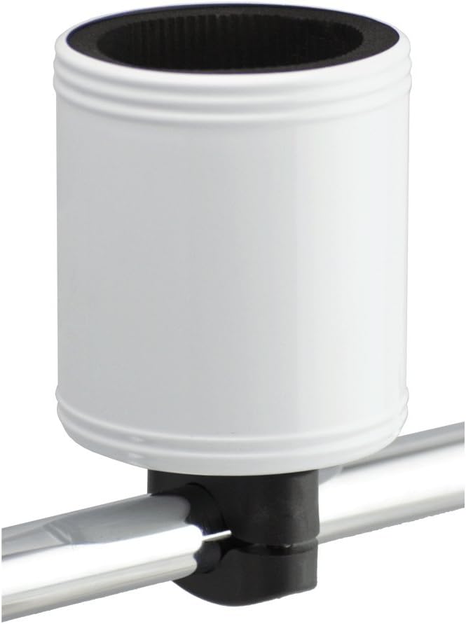 Kroozie 2.0 Bicycle Cup Holder - The Ultimate Bike Cup Holder for Beach Cruisers, E-Bikes, Scooters, Strollers – A premium stainless steel handlebar drink holder that lasts