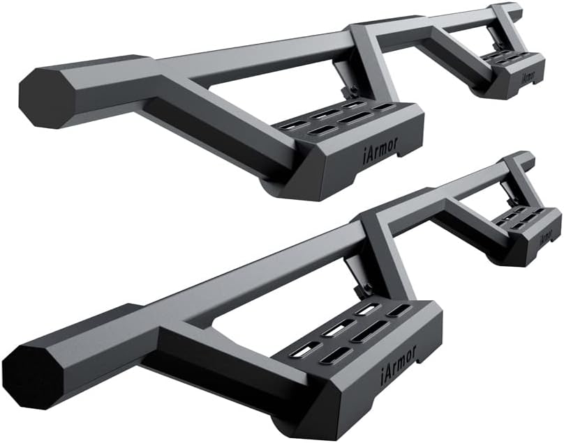 APS Drop Steps Running Boards Compatible with Ram 1500 2009-2018 Crew Cab & Ram 2500 3500 2010-2026 | Stainless Steel Side Steps Nerf Bars