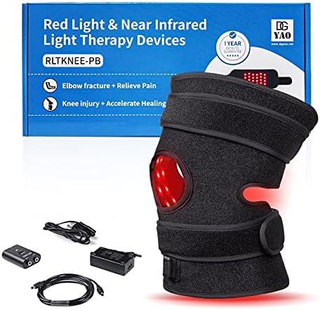 DGXINJUN Red Light Therapy Device for Body Calf Arm Pain Relief Near Infrared Light Therapy 850nm LED Muscle Wrap for Leg Home Use Nerve Damage Deep