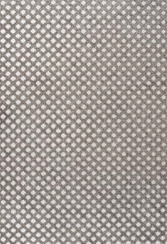 JONATHAN Y Mini-Diamond Trellis Indoor Outdoor Area Rug 3X5 White/Black, Rabat High-Low Pile for Backyard, Patio, Porch, Easy-Cleaning, High Traffic