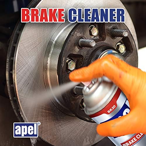Mitreapel Brake Cleaner (24 x 15.1 fl oz) Non-Chlorinated Brake Parts Cleaner for Disc, Pads, Calipers, Springs, Rotors and Clutch (Pack of 24)