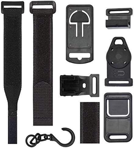 Universal Multimeter Magnet, Hook, and Clip Hanging Strap Kit | Works with Most Multitesters Including Fluke and Klein Tool Meters