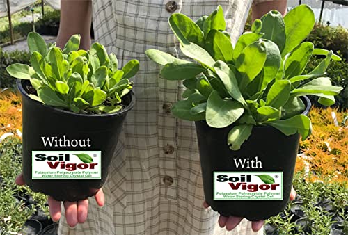 5 Pounds Soilmoisture Trap Super Absorbent Hydro Gel Granules Polymer with Humic Acid; Soil Vigor (Tm)
