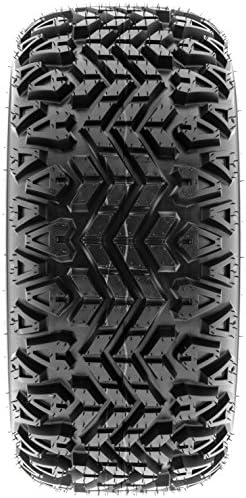 SunF 22x11.00-10 Golf Cart Tire, Lawn Garden Tire 22X11-10, G003, Rim(s) NOT included