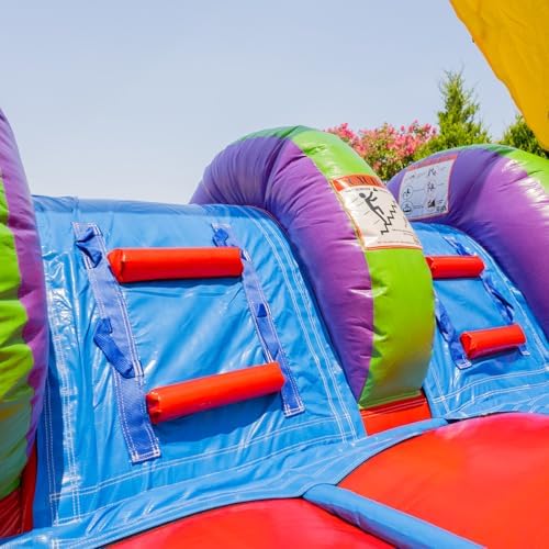 14x18 Jelly Bean Commercial Inflatable Bouncer Dual Slide Pool